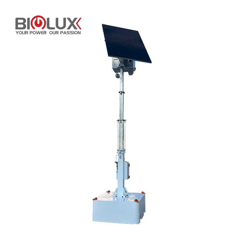 Compact Mobile Solar Surveillance Unit