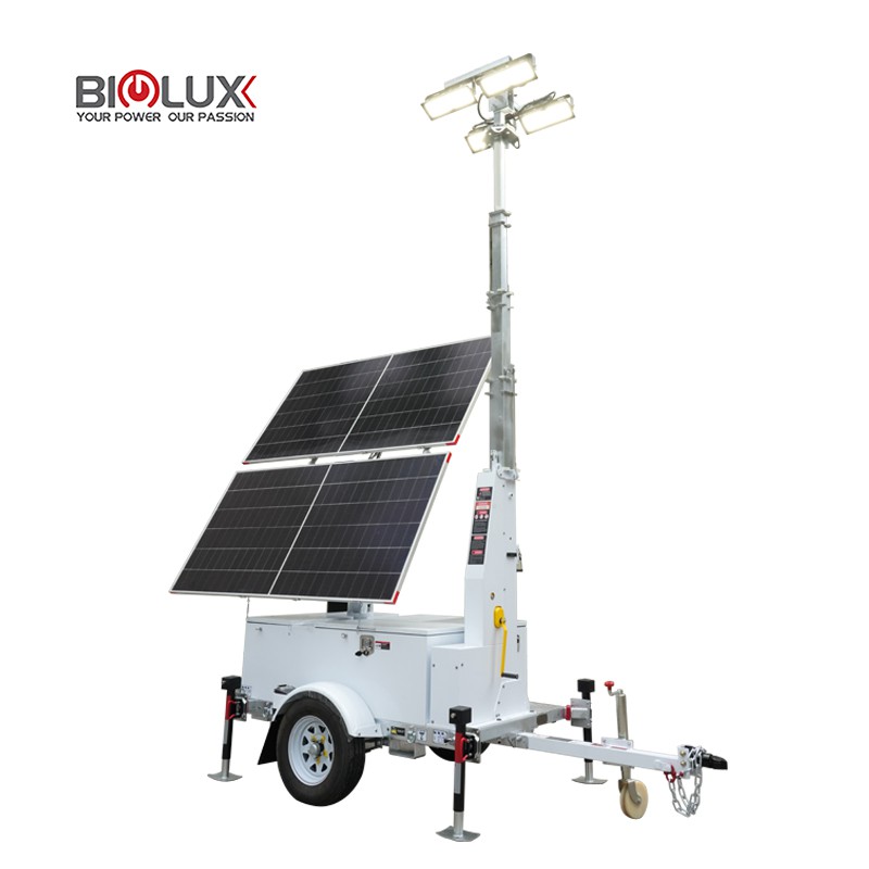 HiSOLO Solar Light Tower
