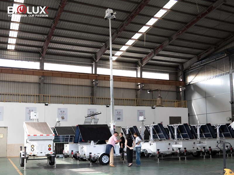 mobile solar cctv trailer mobile solar cctv trailer