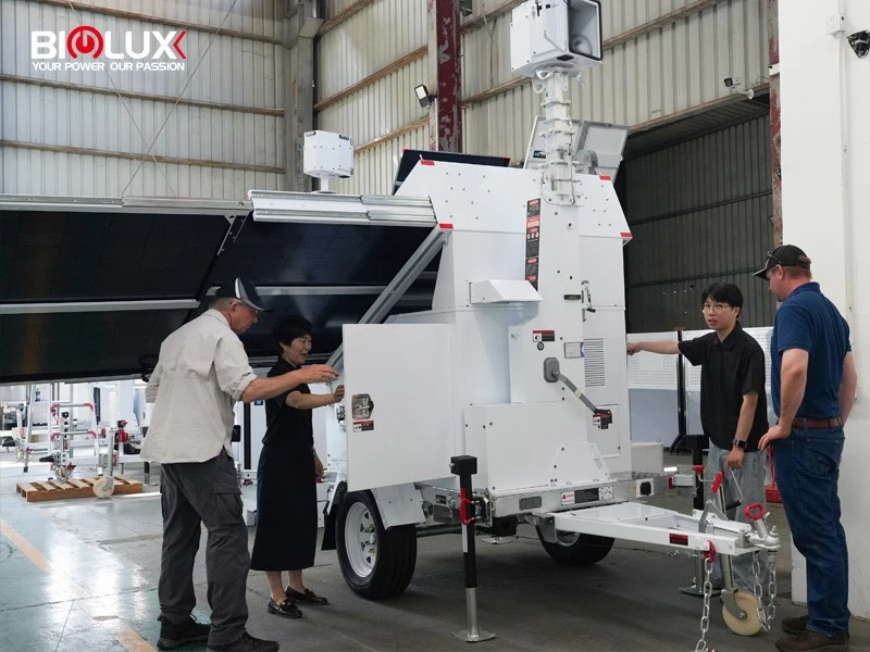 solar surveillance trailers