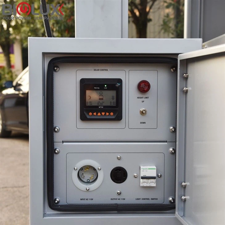 Portable Mobile Solar Surveillance Trailer