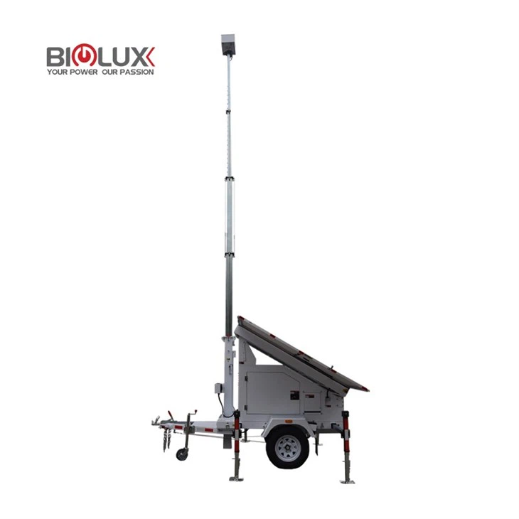 Security Cameras Trailer For Commercial Buildings