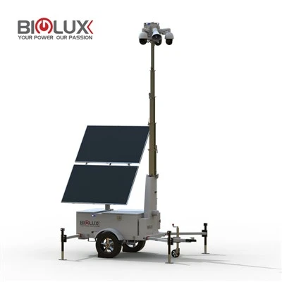 BIGLUX HiSOLO Мобильный прицеп для наблюдения за солнечной батареей с HD-камерой