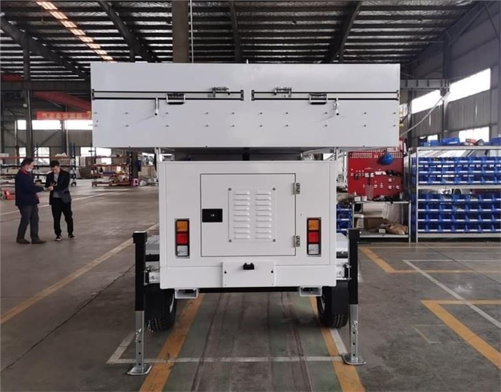 4KW Mobile Solar Generator Double Axle