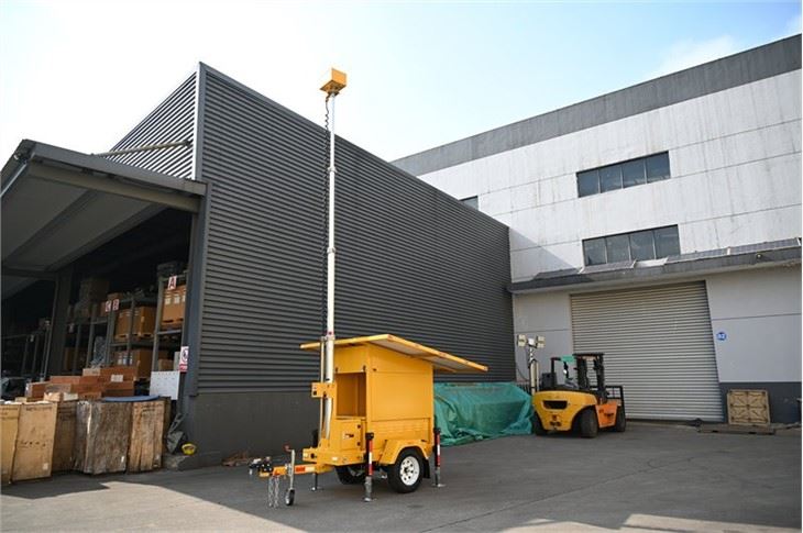 mobile solar cctv yellow (19)